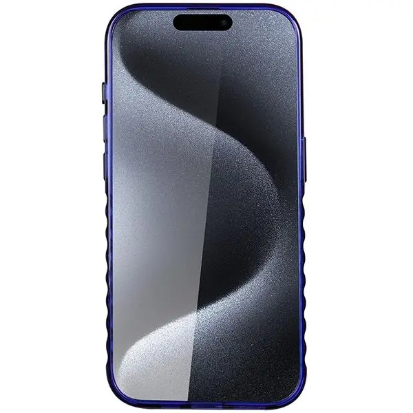 Etui AUDI IML MagSafe Case AU-IMLMIP15PM-A6/D3-BE do iPhone 15 Pro Max Niebieski