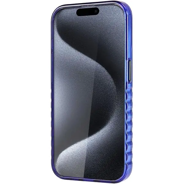 Etui AUDI IML MagSafe Case AU-IMLMIP15PM-A6/D3-BE do iPhone 15 Pro Max Niebieski