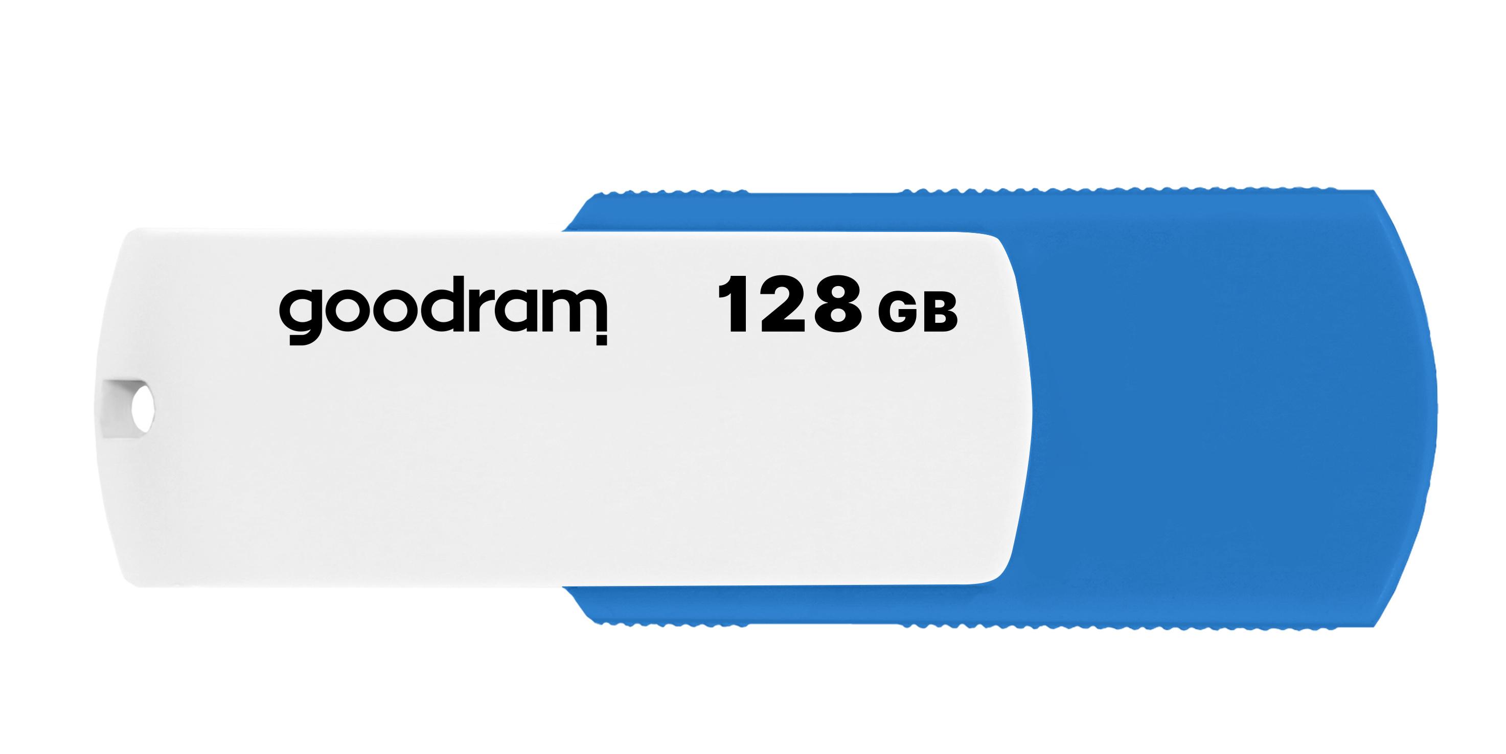 PenDrive GoodRam UCO2 128GB USB 2.0 (niebiesko-biały