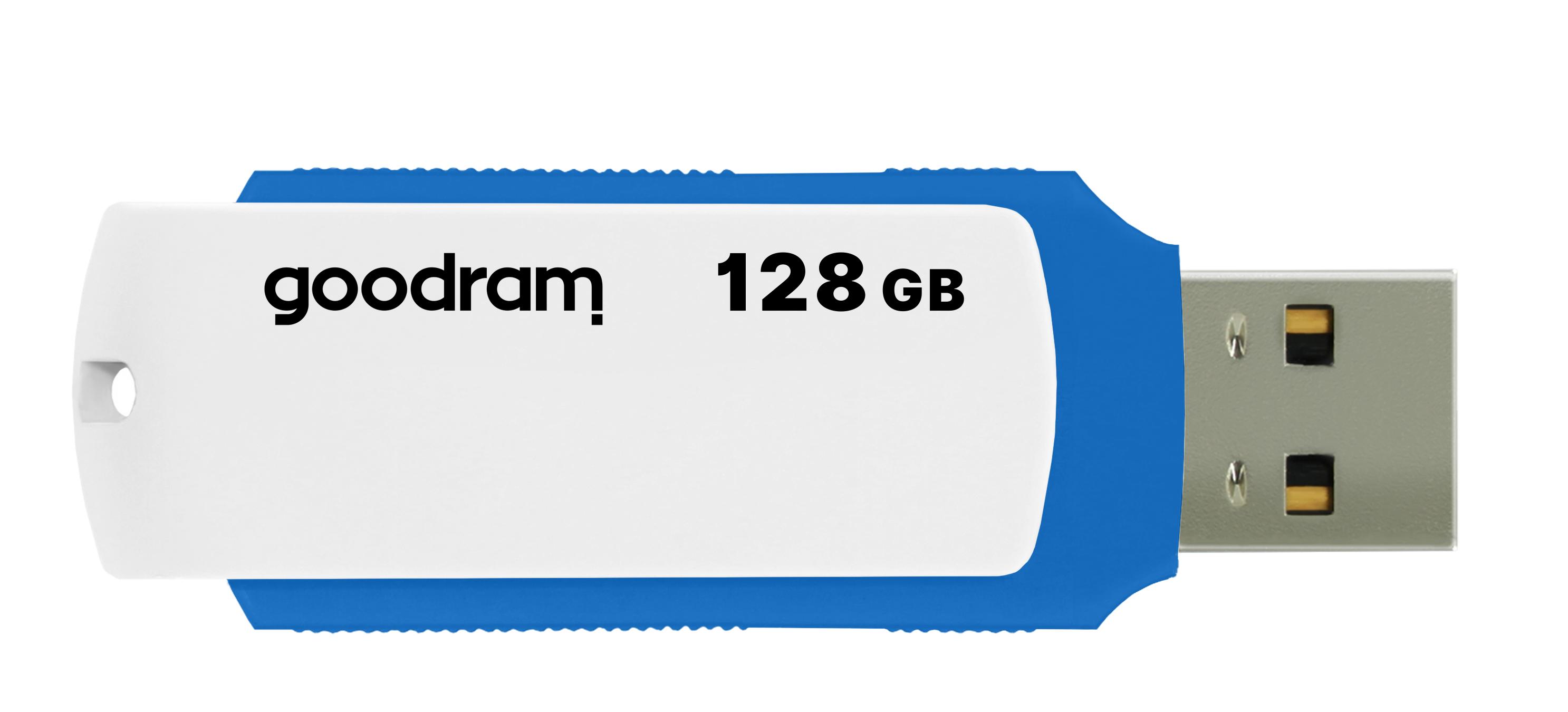 PenDrive GoodRam UCO2 128GB USB 2.0 (niebiesko-biały