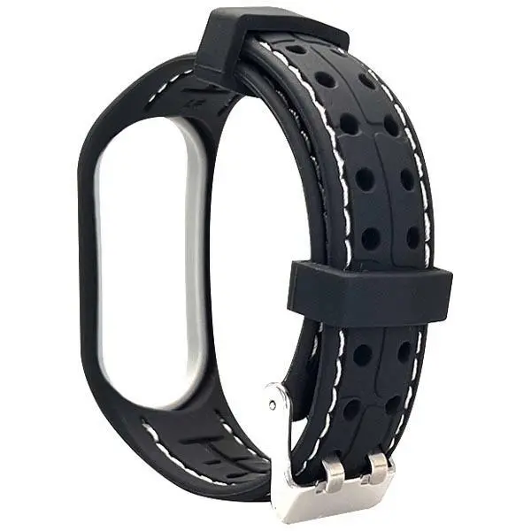 Pasek Beline do Mi Band 7 Smart Czarno-biały