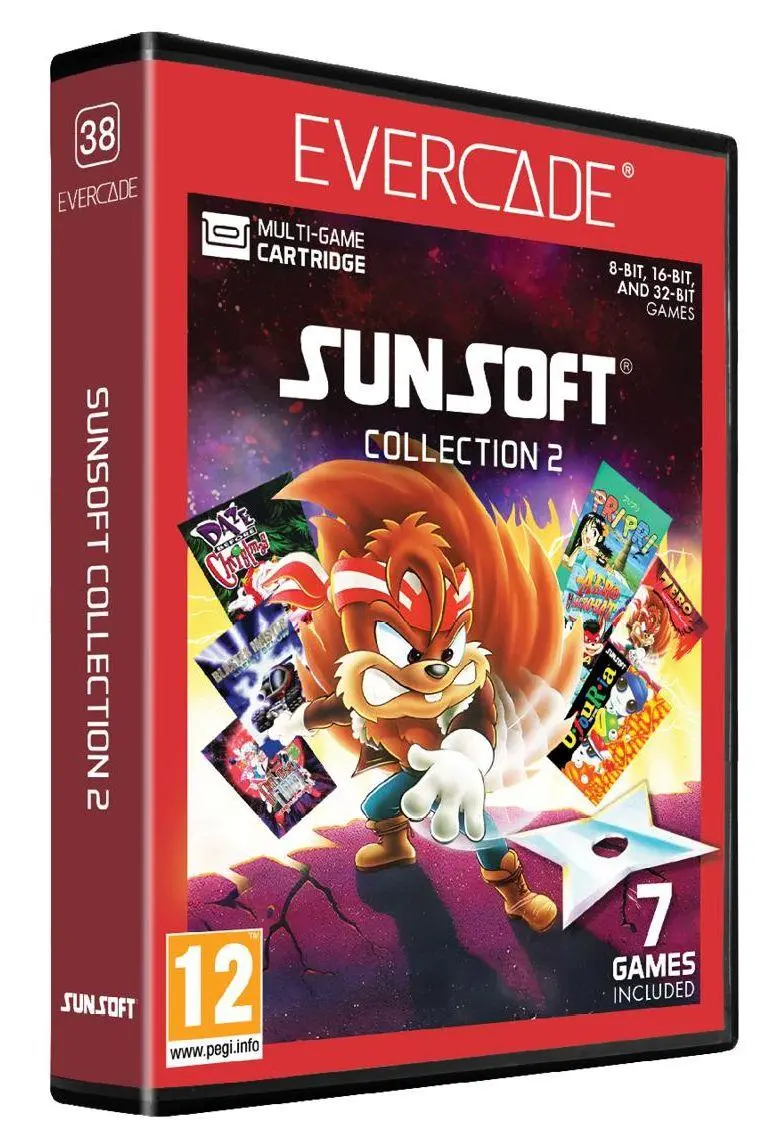 Gra Evercade Sunsoft Kolekcja 2