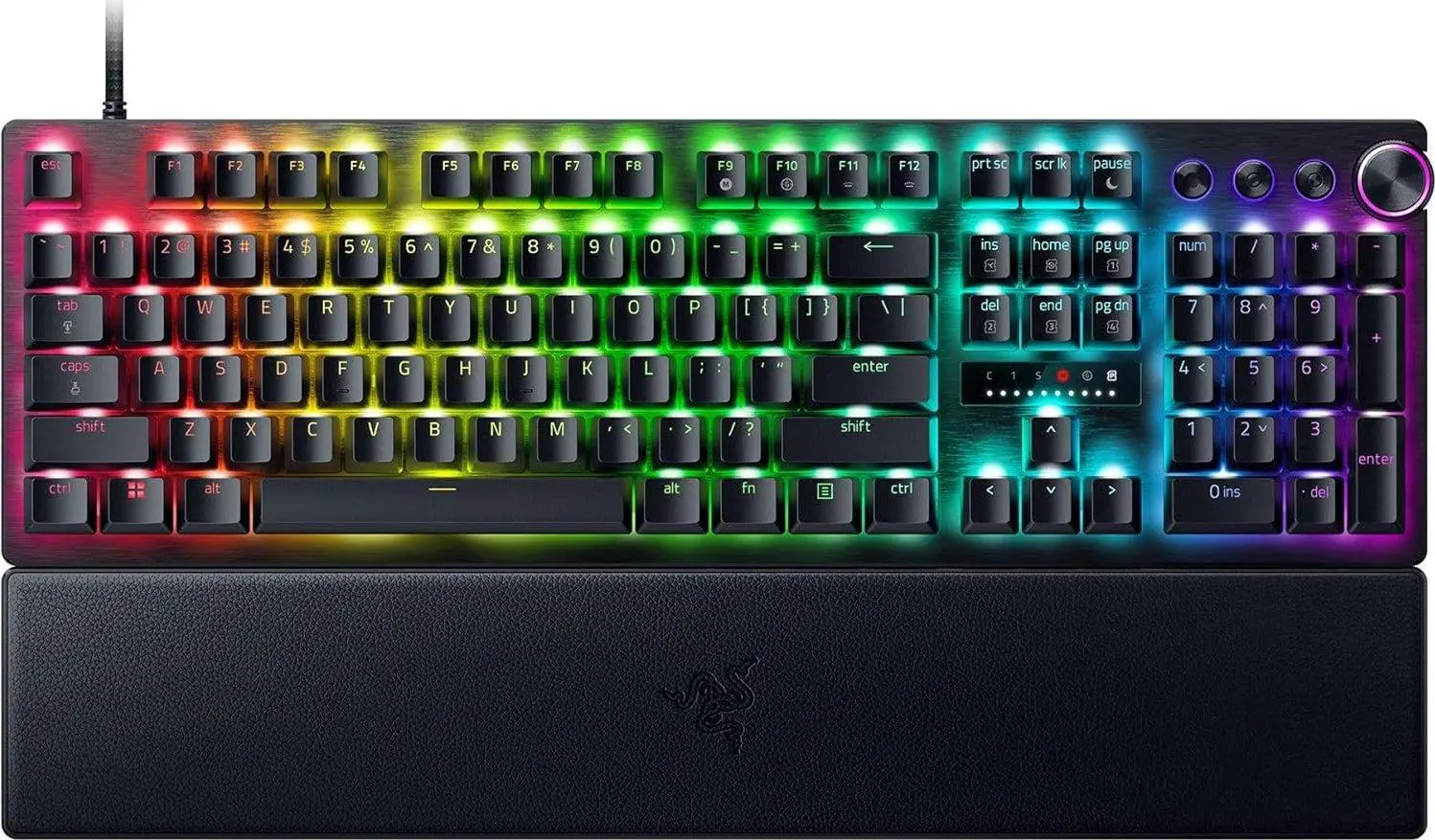 Klawiatura opto-mechaniczna Razer Huntsman V3 Pro Analog Optical Switch Gen2 Czarny