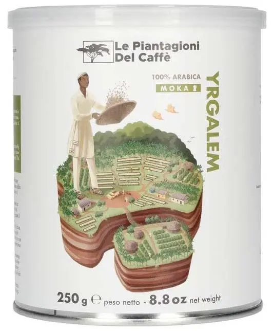 Kawa mielona Le Piantagioni del Caffe Yrgalem 250g