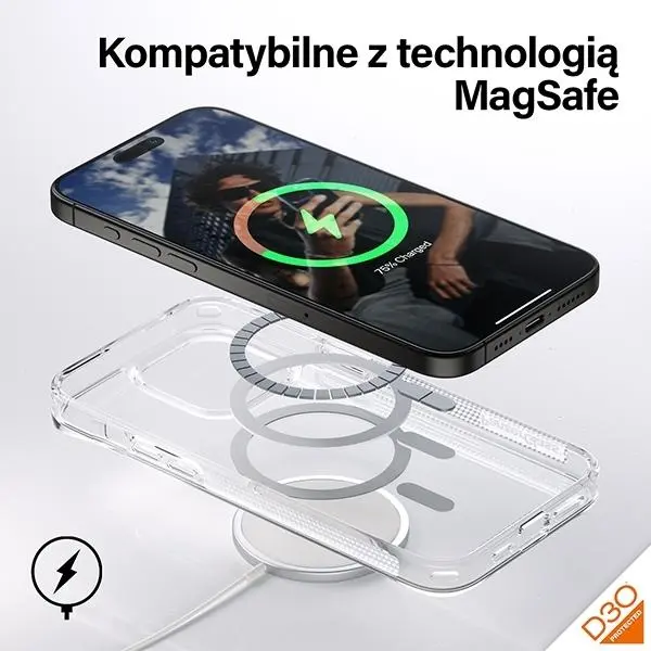 Etui PanzerGlass HardCase do iPhone 15 Pro Max Przezroczysty