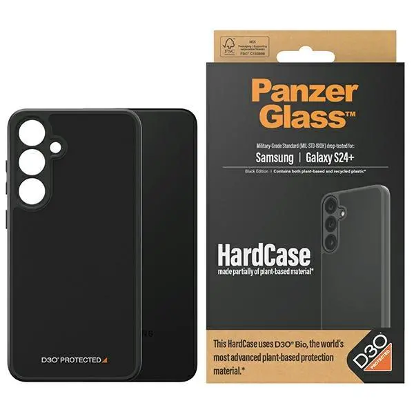Etui PanzerGlass HardCase do Samsung Galaxy S24+ S926 Czarny