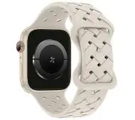 Beline do Watch Silicone Woven 38/40/41mm Beżowy