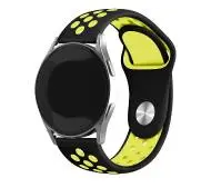 Beline do Watch 22mm Sport Silicone uniwersalny Czarno-żółty
