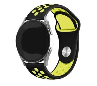 Pasek Beline do Watch 22mm Sport Silicone uniwersalny Czarno-żółty