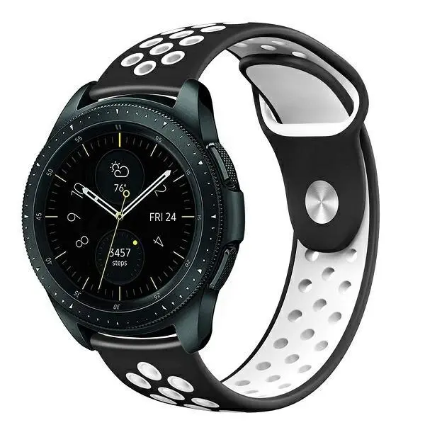 Pasek Beline do Watch 20mm Sport Silicone uniwersalny Czarno-biały