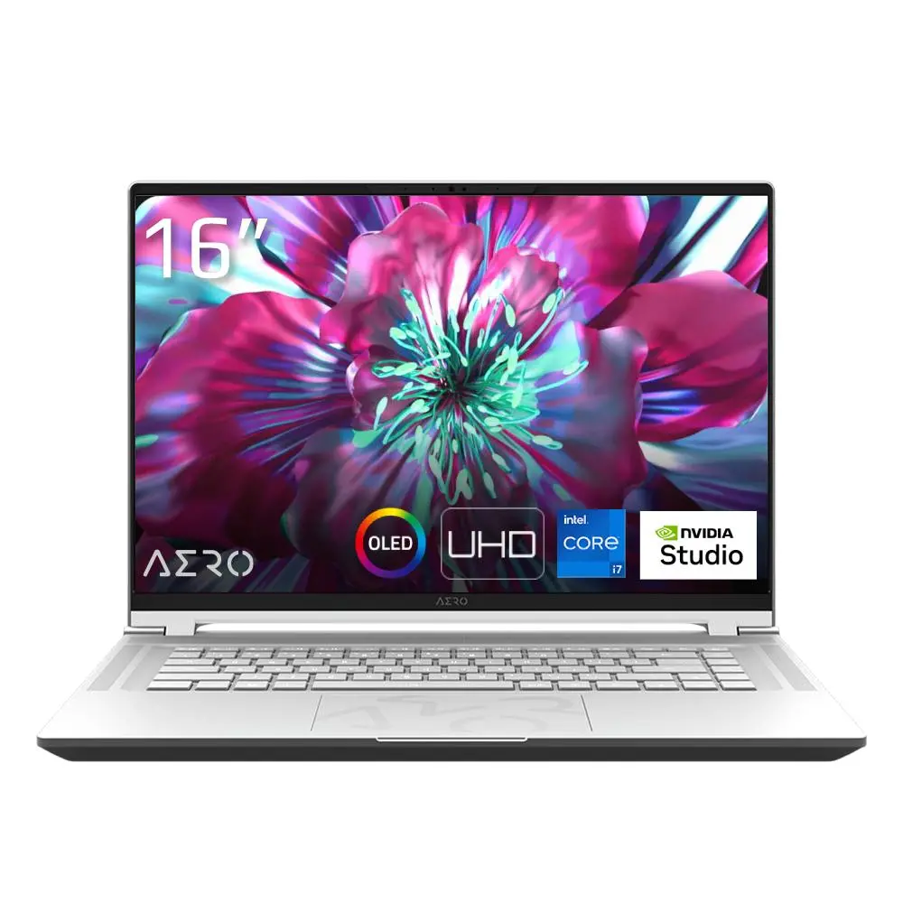 Laptop gamingowy Gigabyte AERO 16 OLED 2023 BSF-H3EE954SH 16" i7-13620H 16GB RAM 1TB Dysk SSD RTX4070 DLSS3 Win11 Srebrny