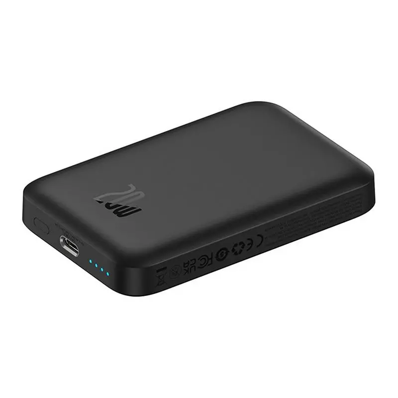 Powerbank Baseus P10059002113-00 Magnetic Mini Air 6000mAh 20W Czarny