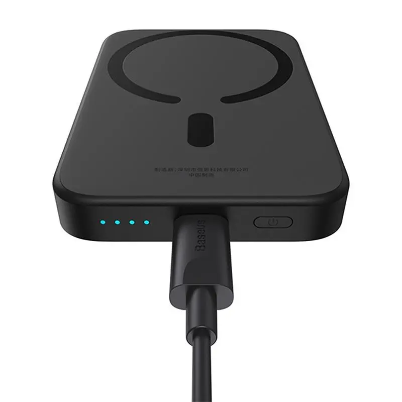 Powerbank Baseus P10059002113-00 Magnetic Mini Air 6000mAh 20W Czarny