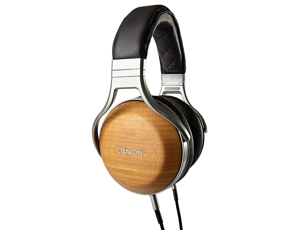 Słuchawki przewodowe Denon AH-D9200 Nauszne Brązowo-srebrny