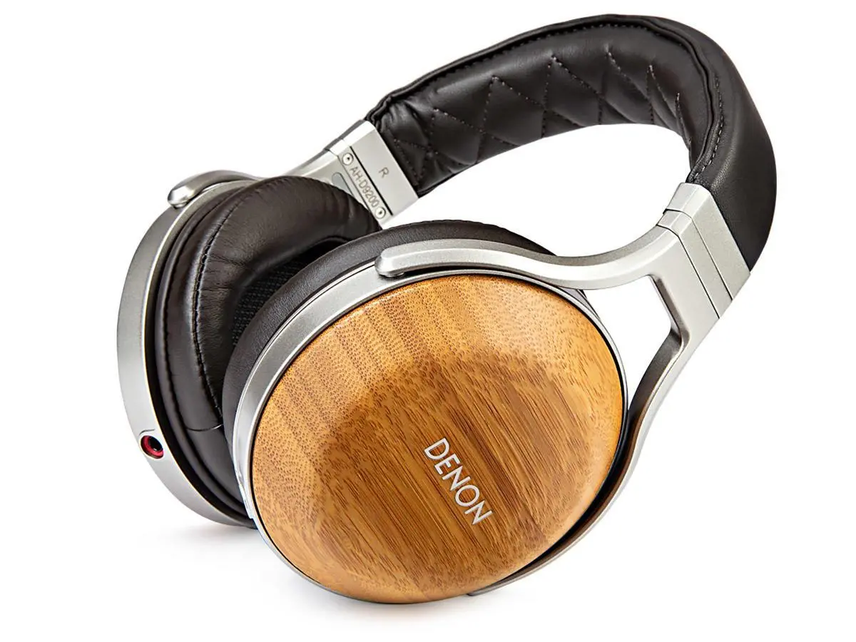 Słuchawki przewodowe Denon AH-D9200 Nauszne Brązowo-srebrny