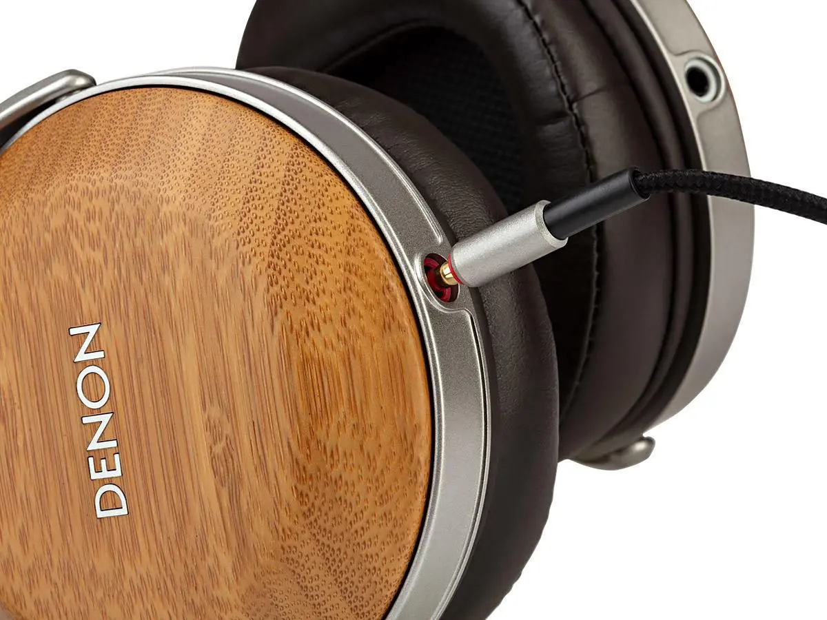 Słuchawki przewodowe Denon AH-D9200 Nauszne Brązowo-srebrny