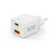 Hama mini 30W PD/QC Biały