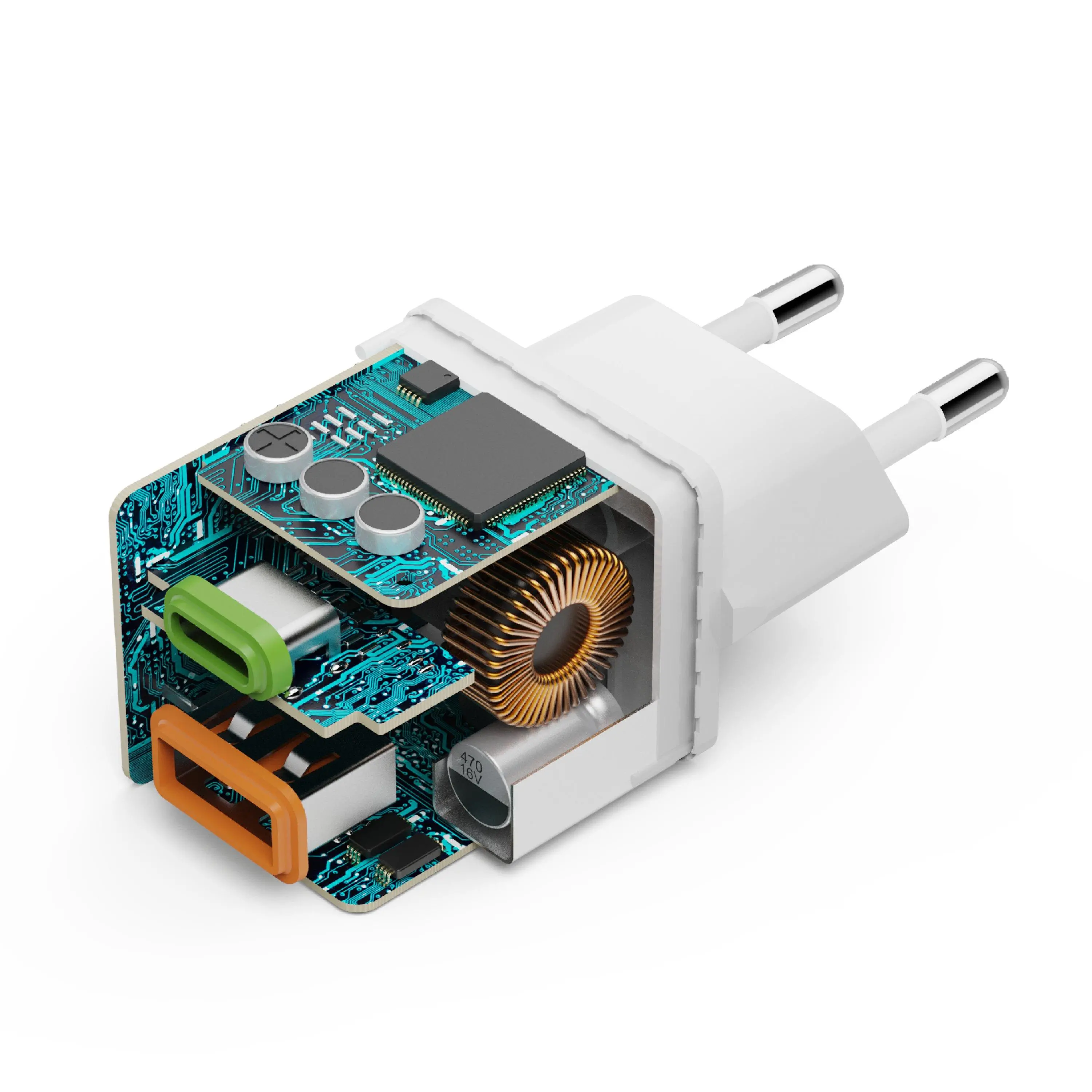Ładowarka sieciowa Hama mini 30W PD/QC Biały