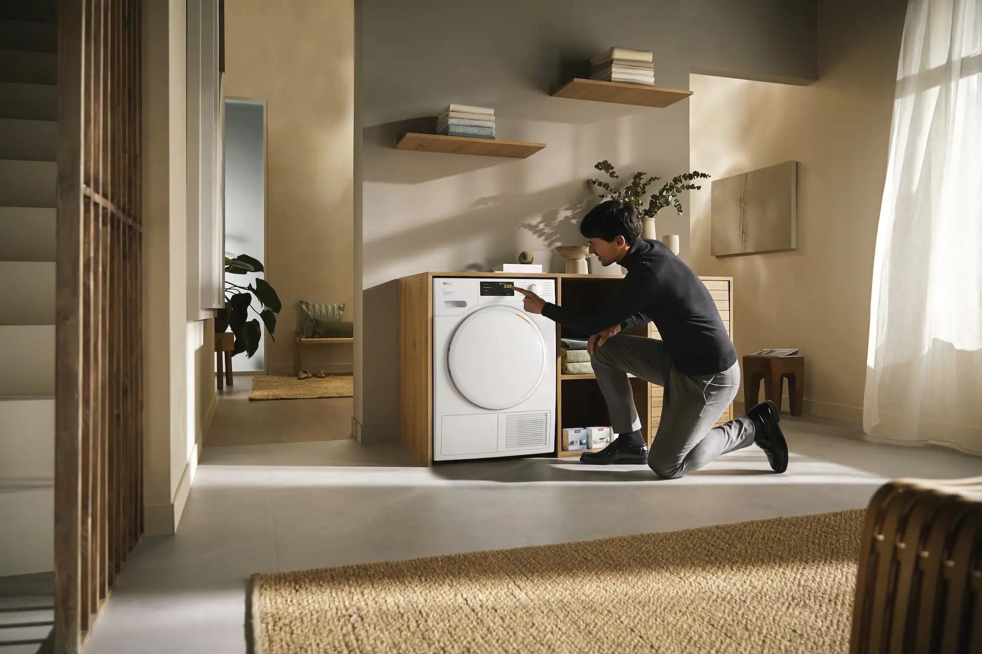 Suszarka Miele 125 Edition TWC660WP 65,5cm 8kg Zdalne sterowanie