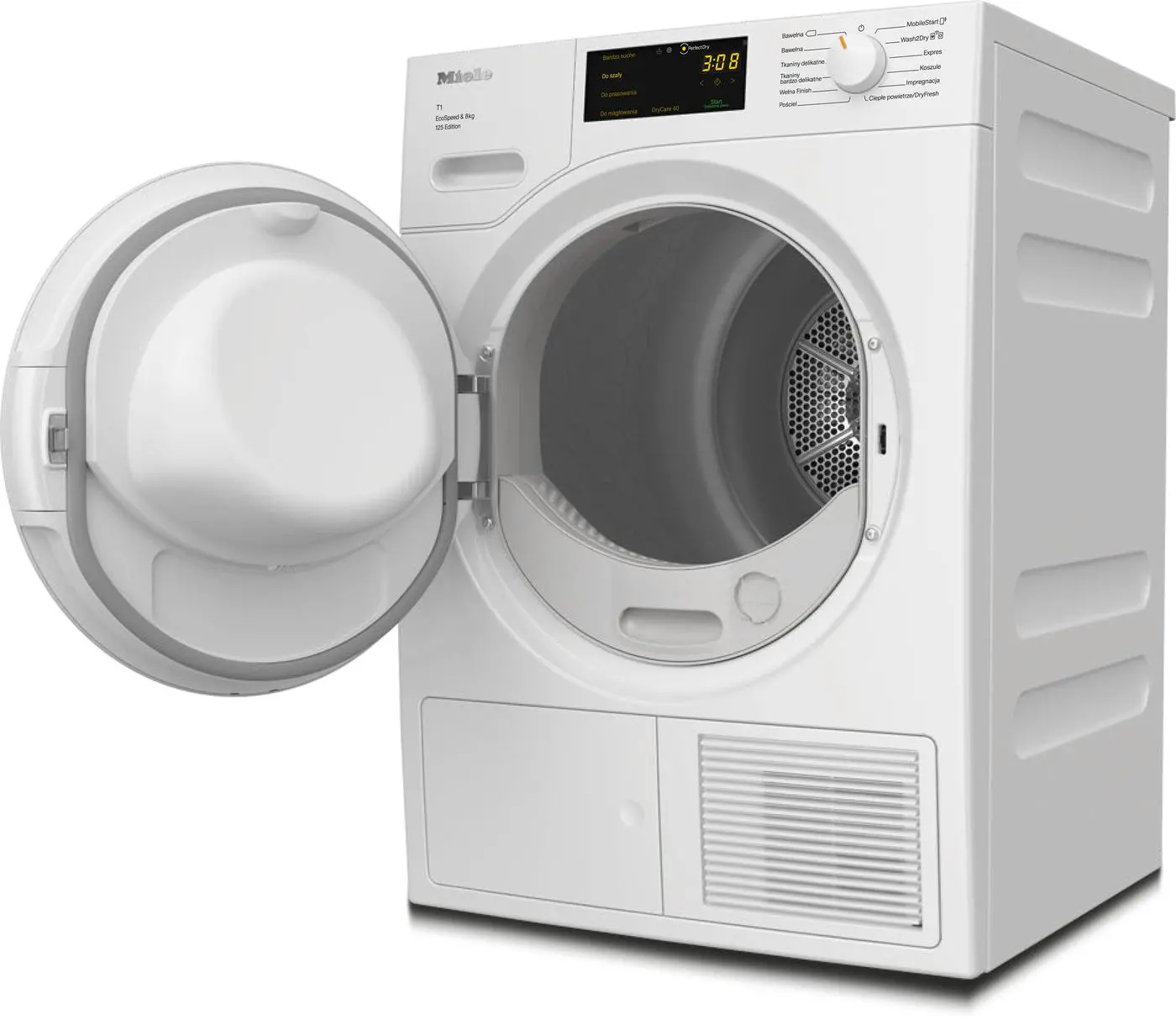 Suszarka Miele 125 Edition TWC660WP 65,5cm 8kg Zdalne sterowanie
