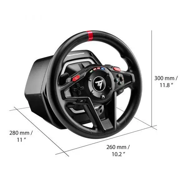 Kierownica Thrustmaster T128 Shifter Pack z pedałami do Xbox Series X/S, Xbox One, PC Force Feedback