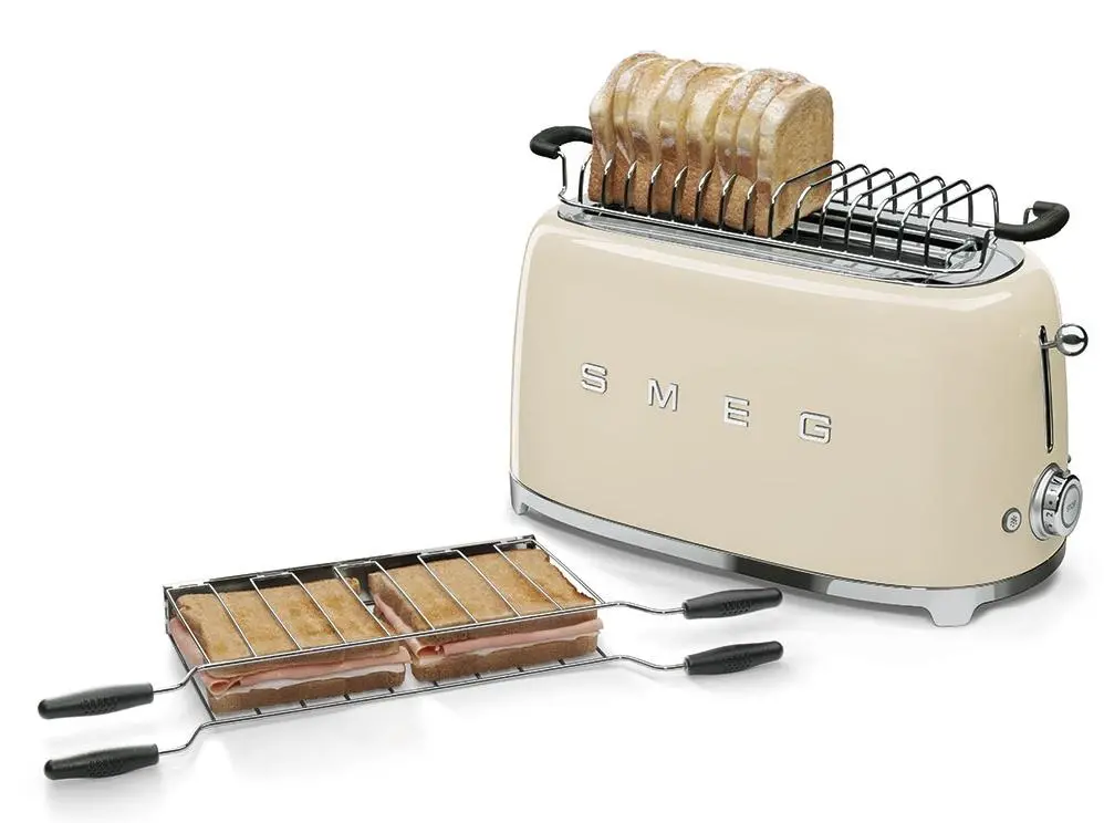 Toster Smeg TSF02CREU Rozmrażanie 1500W