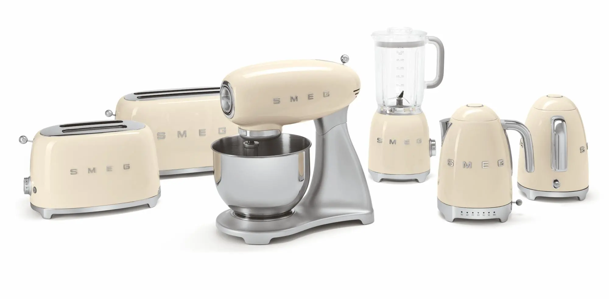 Toster Smeg TSF02CREU Rozmrażanie 1500W