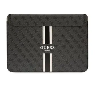 Etui na laptop Guess 4G Printed Stripes GUCS14P4RPSK 14" Czarny