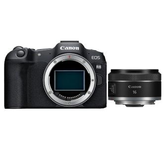 Aparat Canon EOS R8 + RF 16mm f/2,8 STM