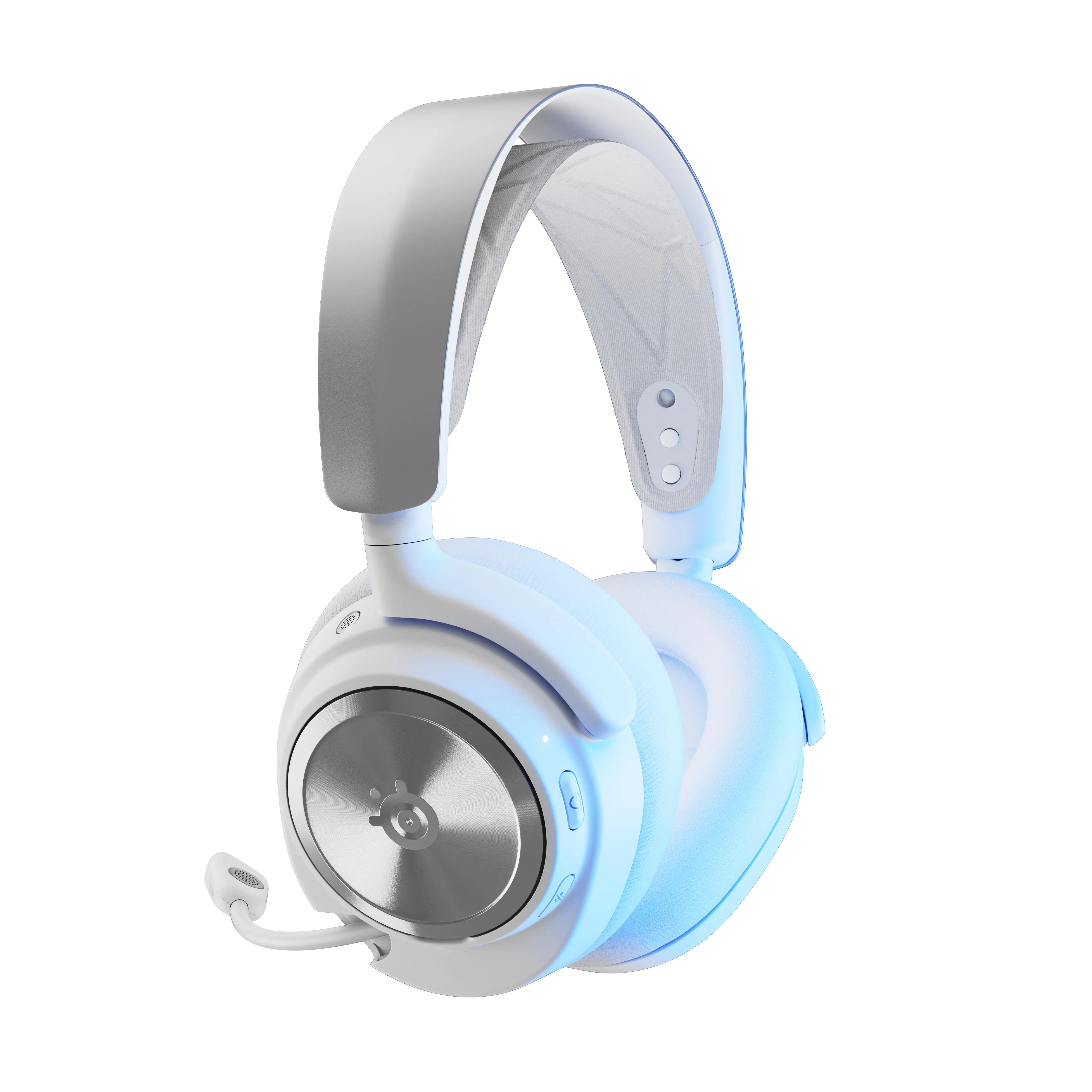 Słuchawki bezprzewodowe z mikrofonem SteelSeries Arctis Nova Pro P Wireless Nauszne Biały