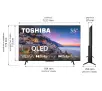 Telewizor Toshiba 55QV2463DG 55" QLED 4K Smart TV VIDAA Dolby Vision DVB-T2