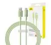 Kabel Baseus USB do USB-C Habitat Series 100W 1m Zielony