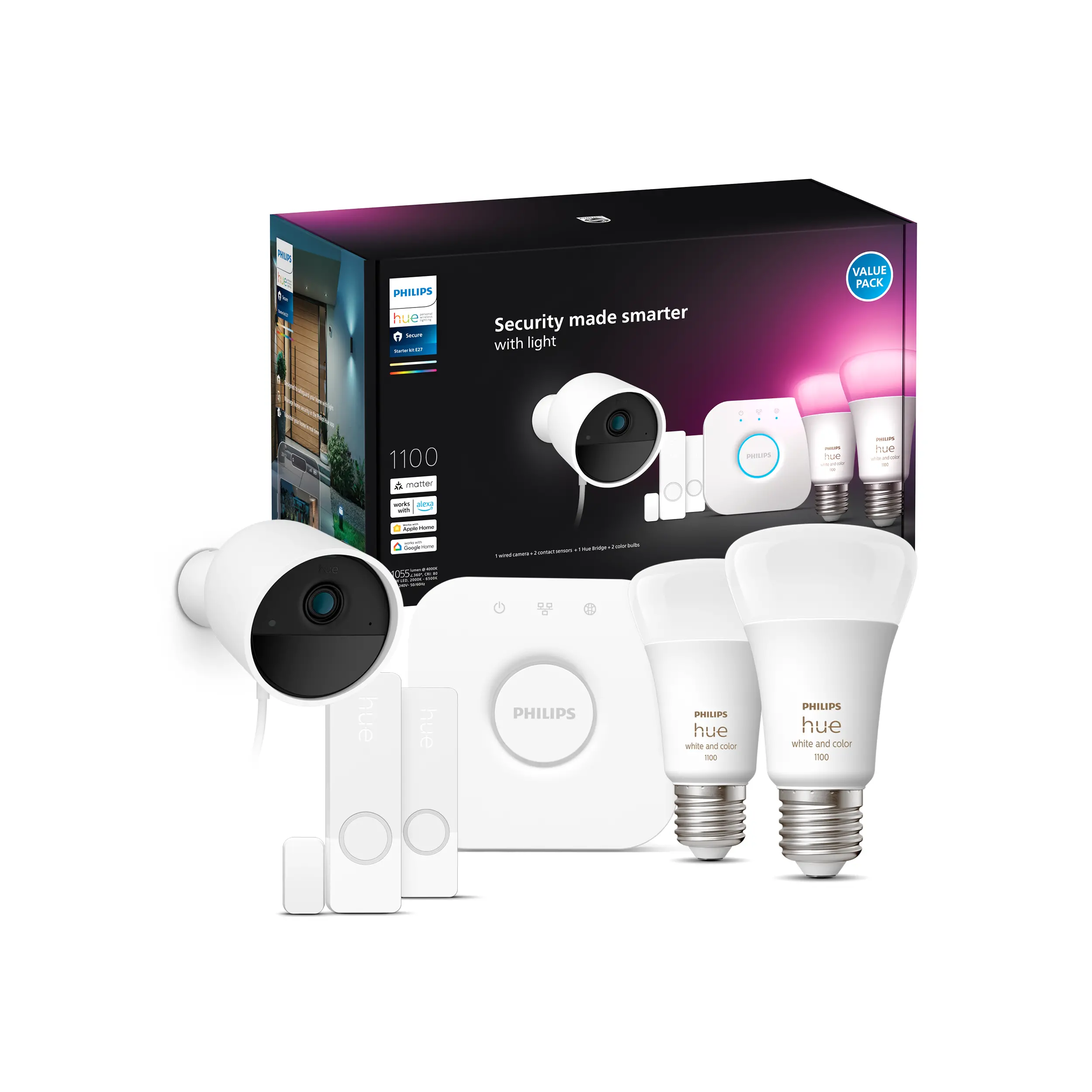 System alarmowy Philips Hue Secure Zestaw startowy