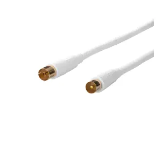 Kabel antenowy Reinston EKV007 3m Biały