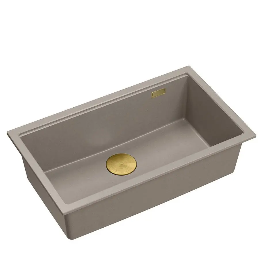 Quadron LOGAN 110 HQD7644U4_PVDG1_I Granitowy Soft taupe/Złoty