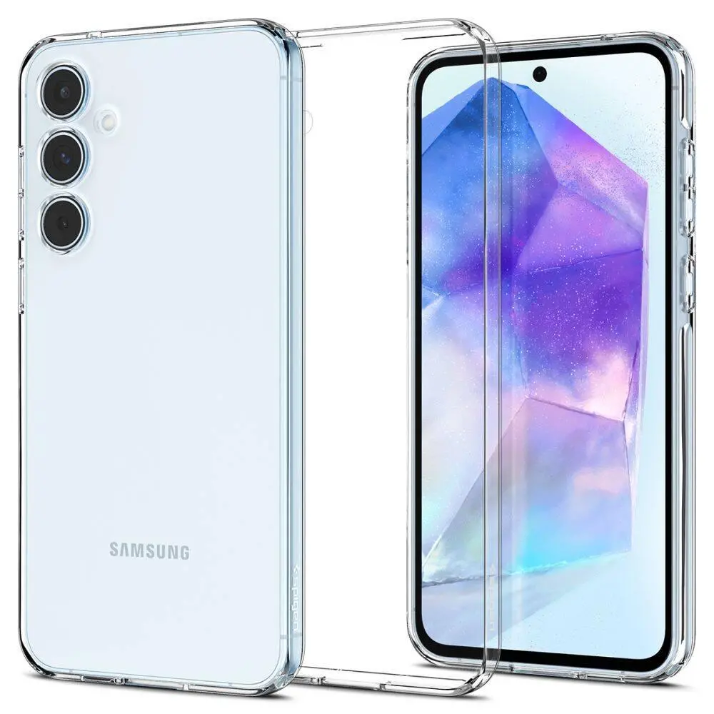 Spigen Liquid Crystal do Samsung Galaxy A55 5G Crystal Clear