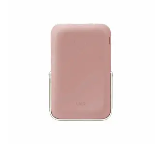 Powerbank UNIQ Hoveo 5000mAh Magnetic 20W Różowy