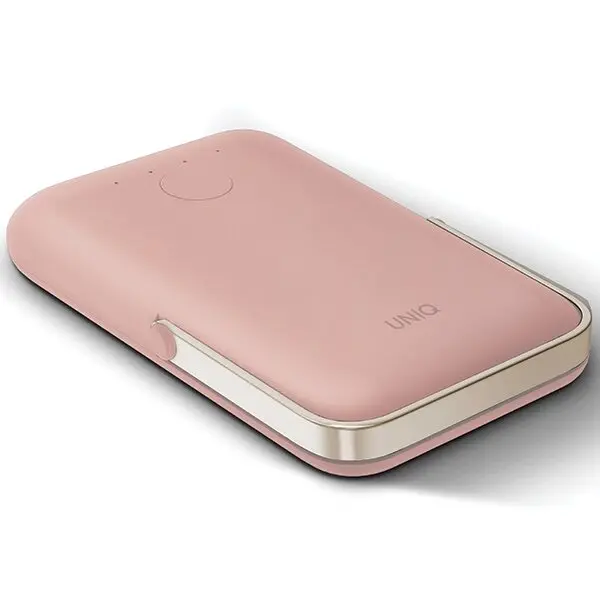Powerbank UNIQ Hoveo 5000mAh Magnetic 20W Różowy