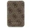 Etui Guess Zestaw do iPhone 15 Pro Max + Powerbank 5000mAh MagSafe 4G Metal Logo Brązowy