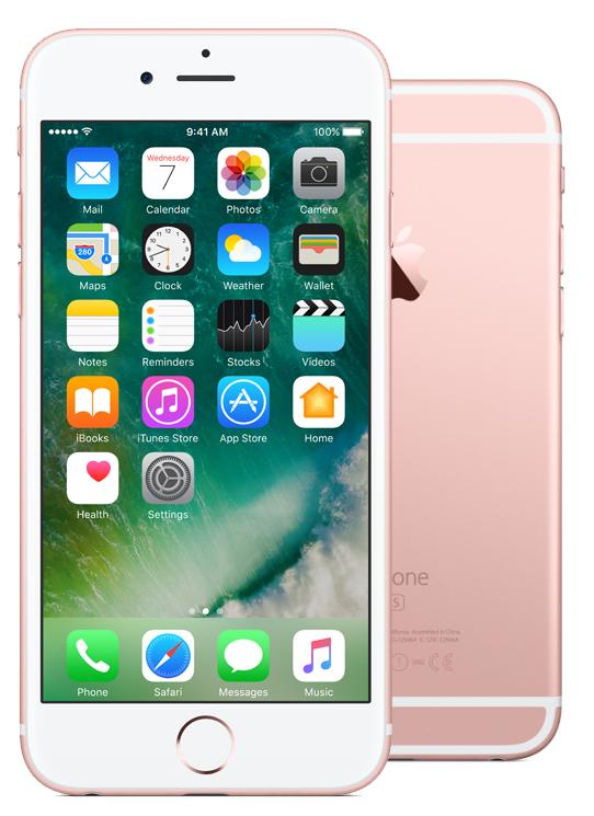 Smartfon Apple iPhone 6s 32GB (różowy złoty)