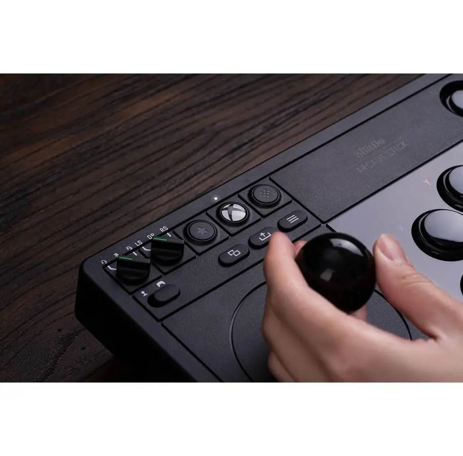 Kontroler 8BitDo Arcade Stick do PC Xbox Series X/S, Xbox One Bezprzewodowy/Przewodowy Czarny