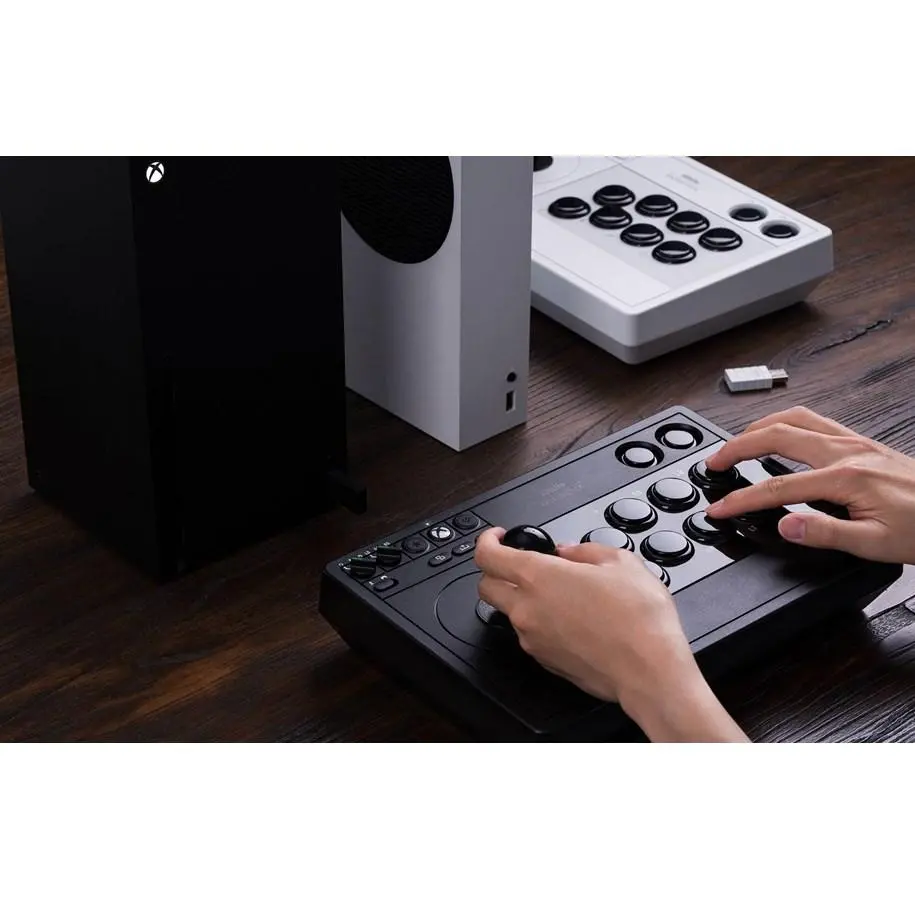 Kontroler 8BitDo Arcade Stick do PC Xbox Series X/S, Xbox One Bezprzewodowy/Przewodowy Czarny