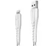 Kabel Energea Nyloflex USB do Lightning Charge and Sync C89 MFI 1,5m Biały