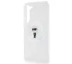 Etui Karl Lagerfeld IML Ikonik MagSafe do Samsung Galaxy S24+ Przezroczysty