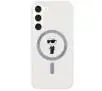 Etui Karl Lagerfeld IML Ikonik MagSafe do Samsung Galaxy S24+ Przezroczysty
