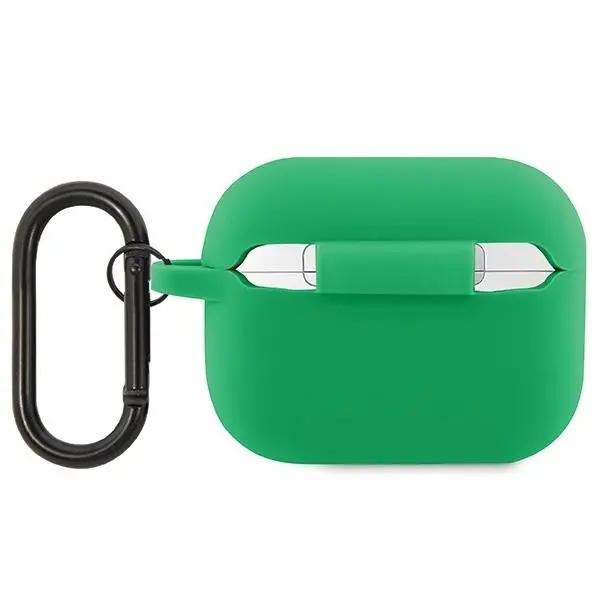 Etui na słuchawki Lacoste LCAP2SLON Cover Silicone Croc Logo do AirPods Pro 2 (2022/2023) Zielony