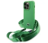 Lacoste LCHCP15XSPVCN Hardcase Iconic Petit Pique Crossbody do iPhone 15 Pro Max Zielony