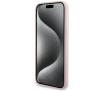 Etui Lacoste LCHMP15LSLOI Hardcase Silicone MagSafe do iPhone 15 Pro Różowy