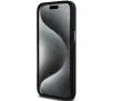 Etui DKNY Hardcase Liquid Silicone Metal Logo do iPhone 15 Pro Czarny