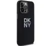Etui DKNY Hardcase Liquid Silicone Metal Logo do iPhone 15 Pro Czarny